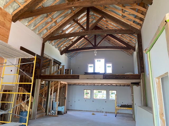 Loft Trusses - Before