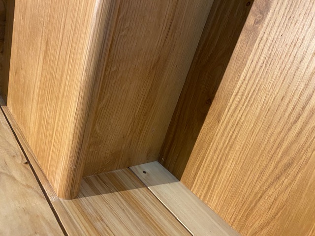 Clean joinery detail